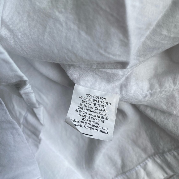 The Oaks Apparel Dress Kids’ 18 Months Baby White Embroidered 100% Cotton - Picture 6 of 7